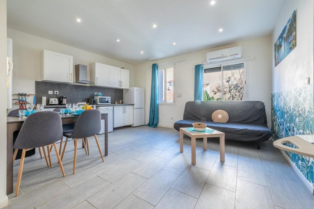 Exotic Chic & Calm - Lumineux - Clim/Wifi/Netflix Apartment Marseille Bagian luar foto