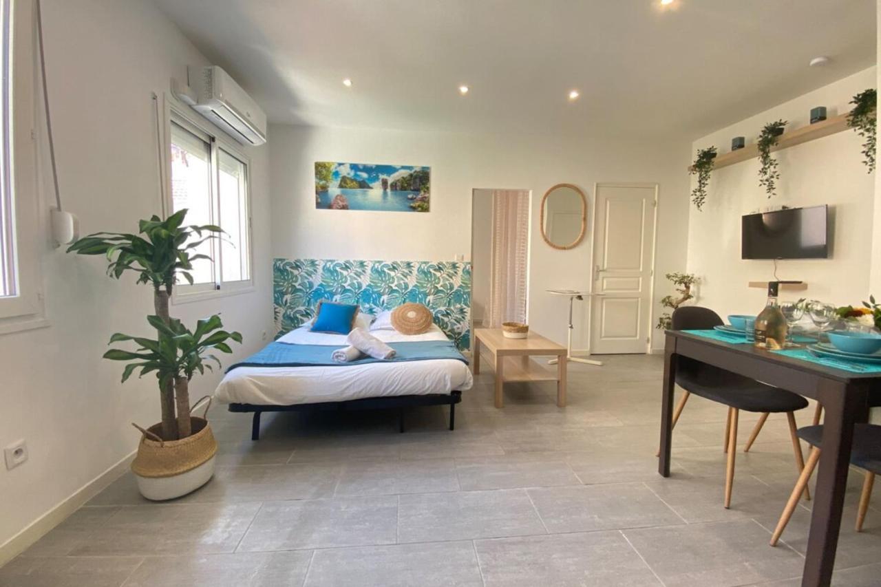Exotic Chic & Calm - Lumineux - Clim/Wifi/Netflix Apartment Marseille Bagian luar foto