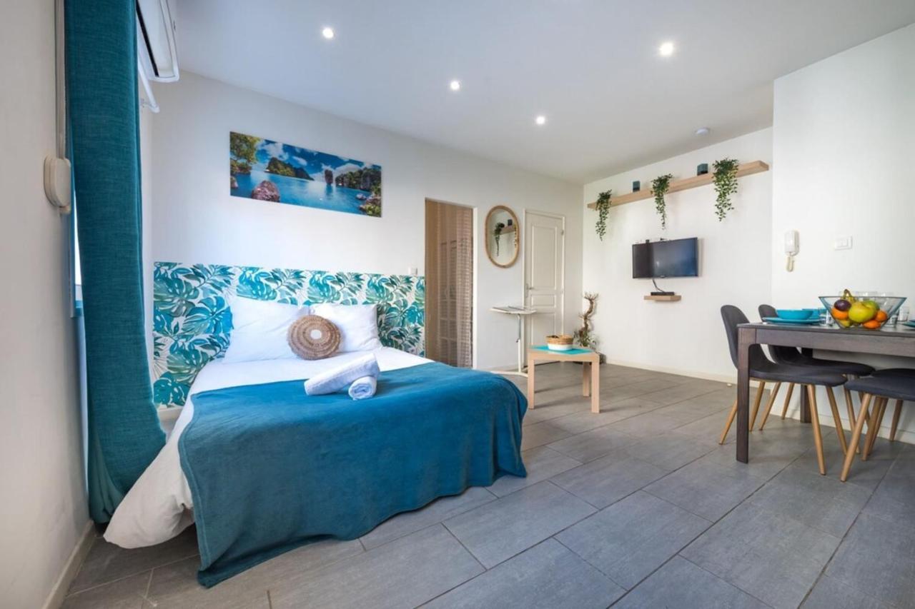 Exotic Chic & Calm - Lumineux - Clim/Wifi/Netflix Apartment Marseille Bagian luar foto